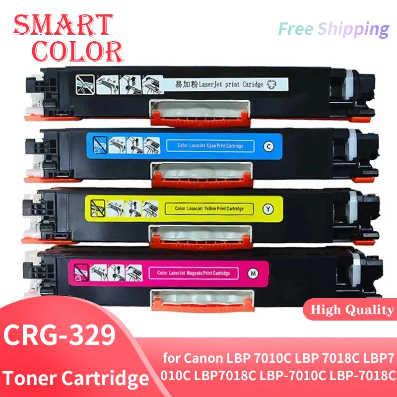 Compatible CRG-329 CRG329 CRG-729 Toner Cartridge for Canon LBP 7010C LBP 7018C LBP7010C LBP7018C LBP-7010C LBP-7018C