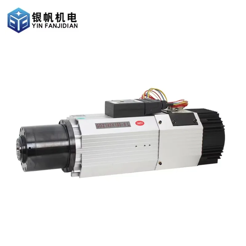 

High Speed Automatic Tool Changer Atc 9kw Iso30 Cnc Spindle Motor