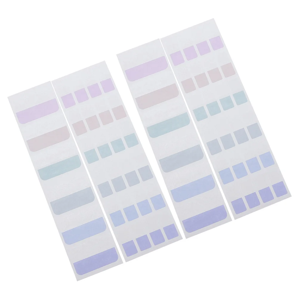 600 stuks kleverige paginamarkeringen gekleurde zelfklevende tabbladen draagbare hoogtepuntstrips voor studienotities bladwijzers leesbenodigdheden