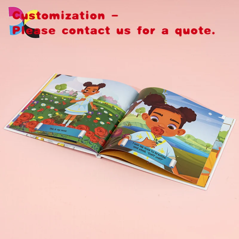 custom.Personalized Children's Book Printing Service Custom Hardcover Offset Printing on Art Coated Paper