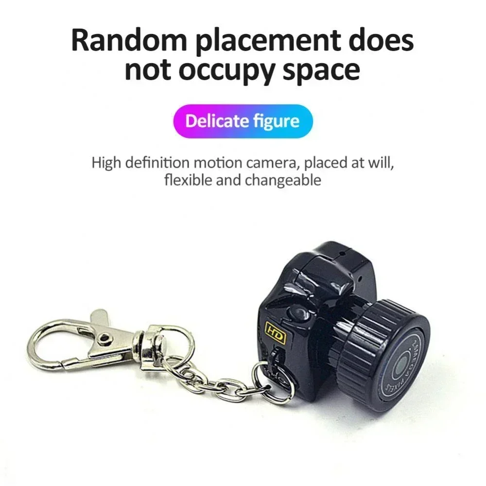 Sport Micro Cam Webcam With Mic Nanny Tiny Camera HD Video Audio Recorder CarY2000 Camcorder Small DV DVR Security