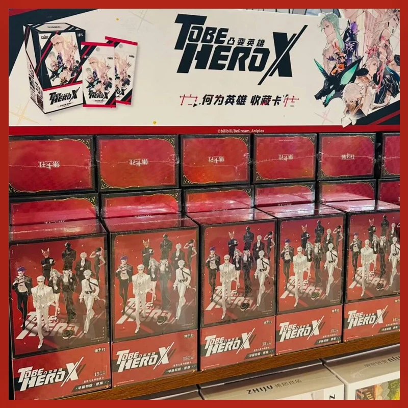 To Be Hero X محدب أكريليك الرسوم المتحركة أنيمي تحصيل بطاقة بطل حقيقي جمع لعبة الألعاب الطرفية هدية #1