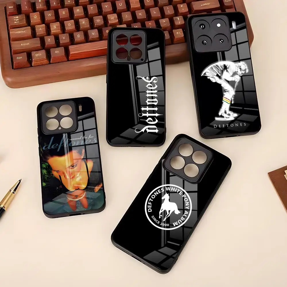 Klassische Band Deftones Handyhülle für Xiaomi 17 15 14 13 T Pro Ultra Redmi 15 14 Pro Plus 4G 5G A7 Glasabdeckung