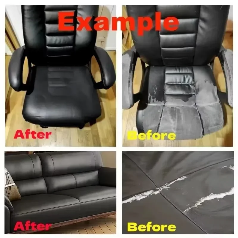 1 Roll DIY Sofa Repair Patch Self-adhesive Home Furniture Table and Chairs Fixation Repair Wear-Resisting Artificial Leather