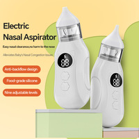 New Baby Nasal Aspirator Electric Cleaning Nasal Congestion 0-3YO Old Children Cold Nose Vegative Pressure Anti-Reflux Household