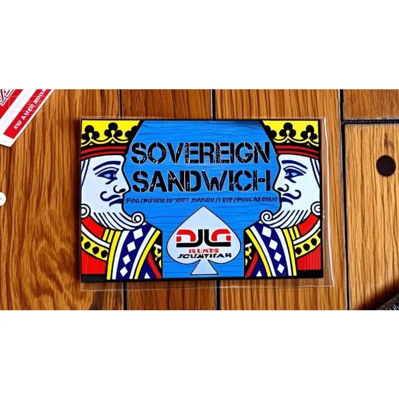 

Sovereign Sandwich by David Jonathan (Gimmicks and Online Instruction) Card Magic Tricks Illusions Close up Magia Magician Fun