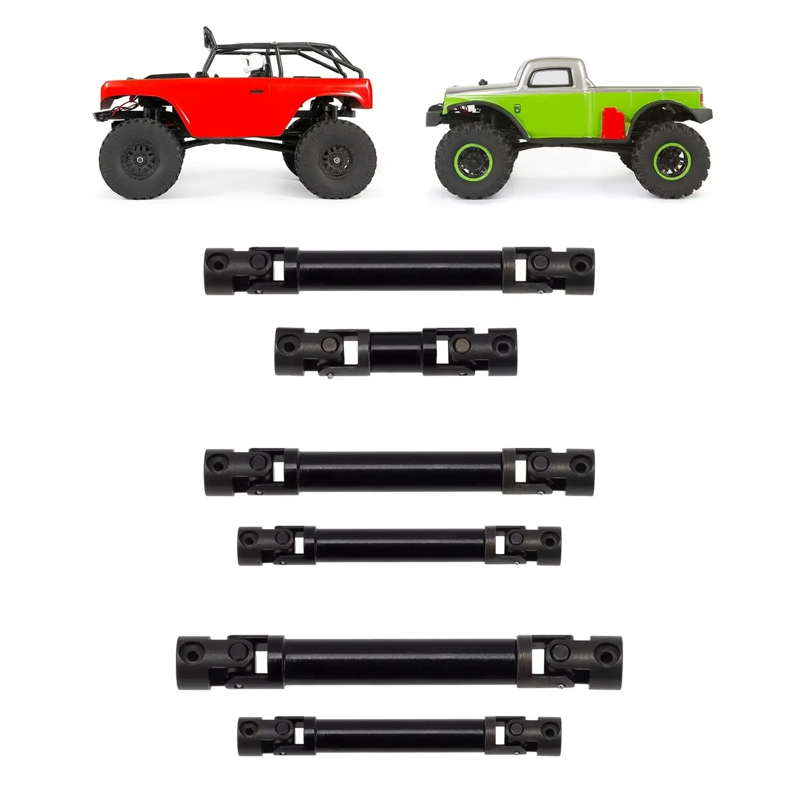 Front and Rear 1/24 Shaft for Axial SCX24 RC Crawler Hobby Model