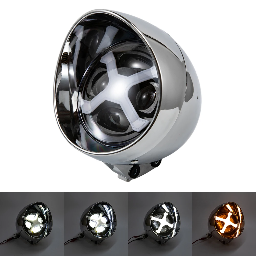 Universal Retro Motorcycle 5.75