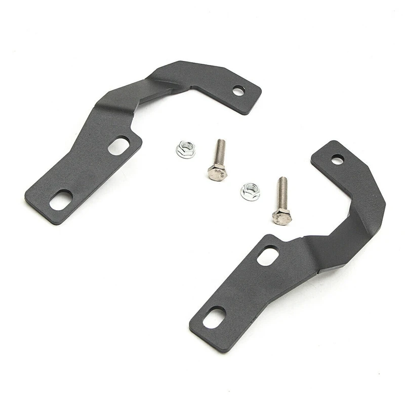 For Toyota 4 Runner 2010-2021 A-Pillar Fog Light Pod Hood Ditch Metal Mount Bracket Fixing Bracket