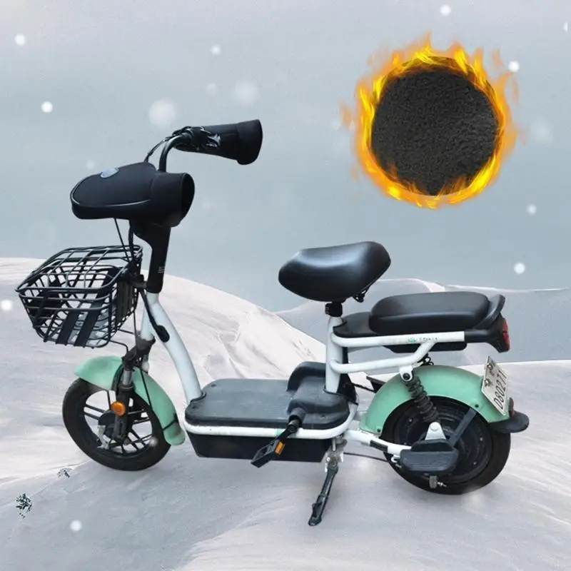 

31BC холодная погода мотоциклевые крышки на руле с плюшевыми флисовыми внутренними мотоциклами