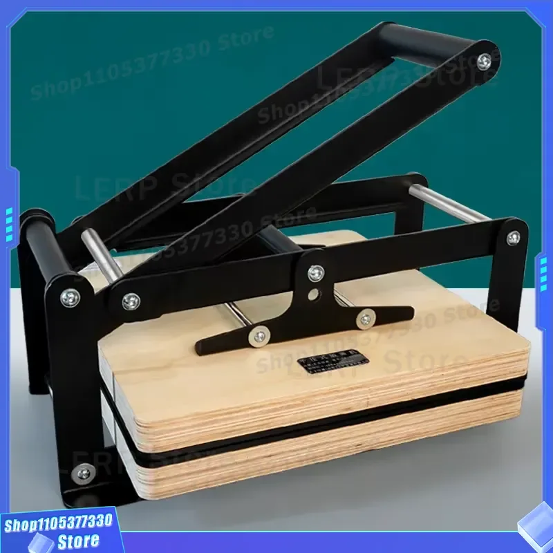 Manual Flat Press Machine Adjustable Height Relief Etching Tool for DIY Craft Printing Embossing Device Home Office Use