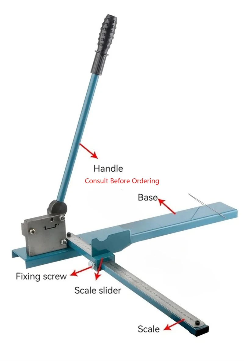 

Din Rail Cutter Track Cutting Machine Air Opening Card Track Cutting Machine Quick Guide Cutter DC-35 SC-01