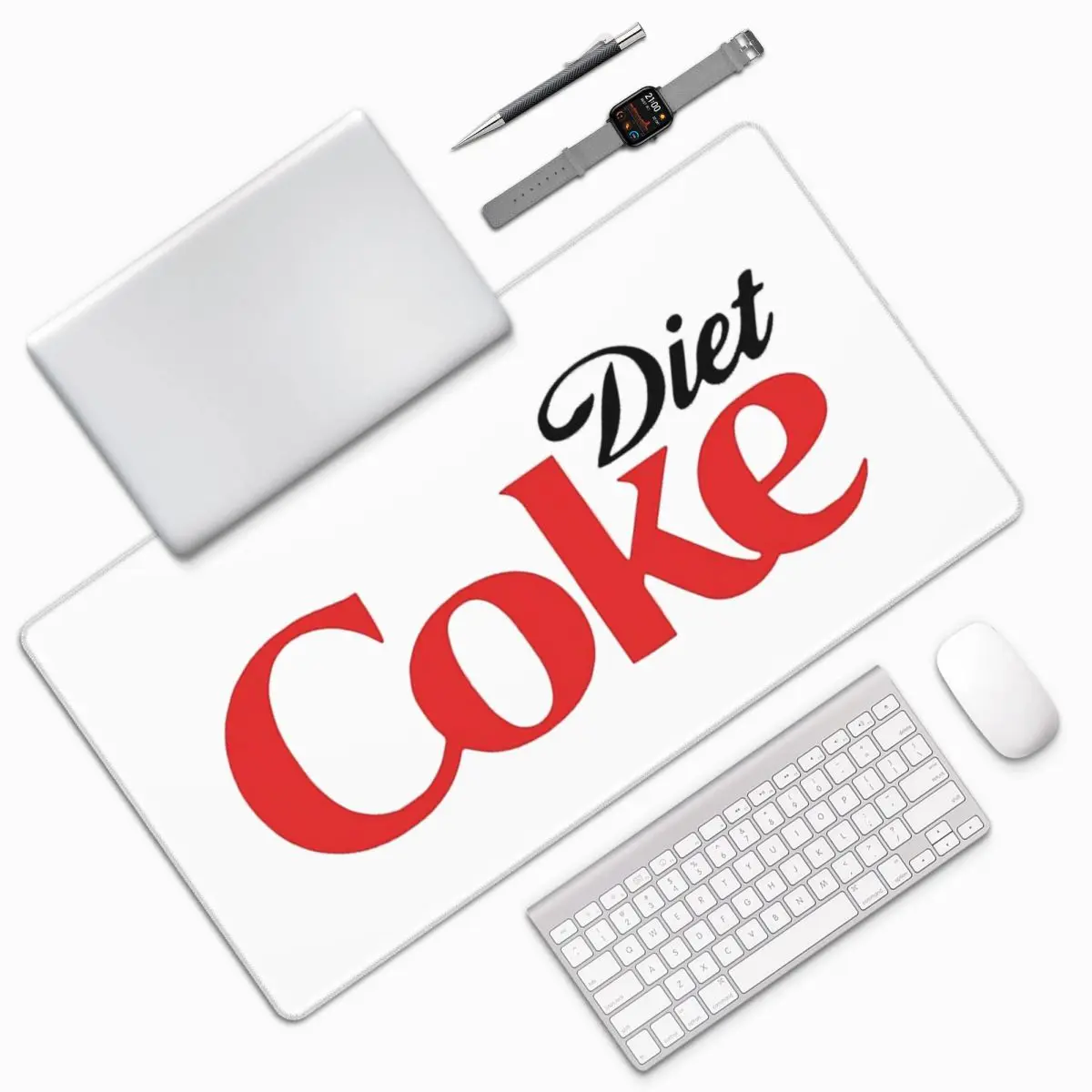 

Коврик для мыши Coke Funny Lover Diet Large, коврик для клавиатуры и мыши, игровой коврик для ПК и ноутбука, настольный коврик, офисные аксессуары, коврики для стола