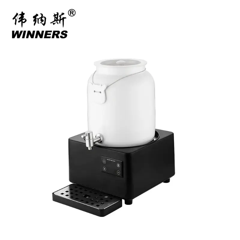 WINNERS 4l 10l Buffet Milk Dispenser Ceramic Juice Beer Coffee Warmer Electric Drink Dispenser with Remote Temperature Control