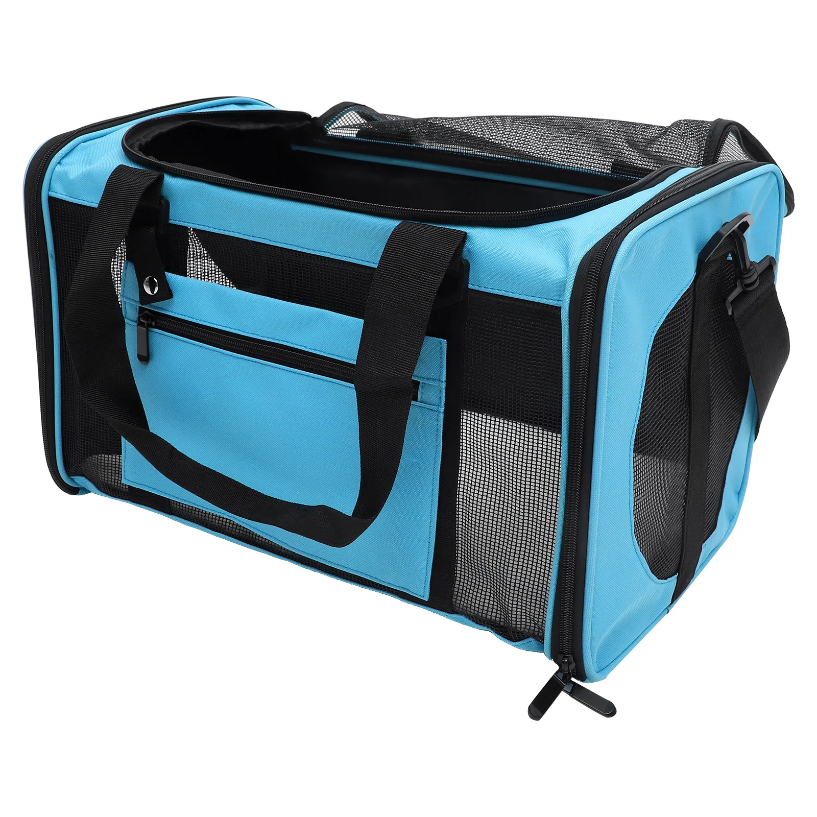 

1pc Portable Pet Carrier Bag Large Capacity Durable Ventilated Cat Storage Bag With Observation Hole For Outdoor Travel Handheld