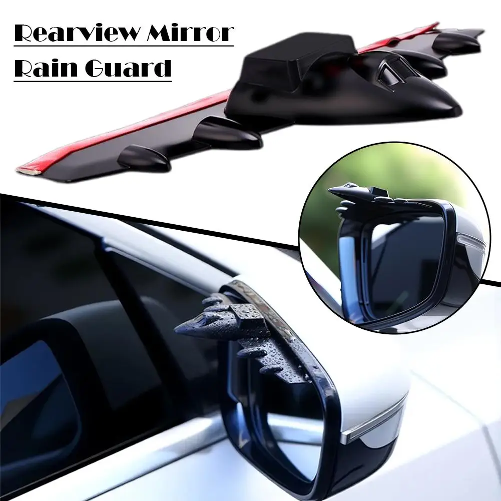 

Автомобильное зеркало заднего вида, украшение от дождя, защита зеркала заднего вида, уникальная и дождевая, красивая водонепроницаемая модификация J4J6