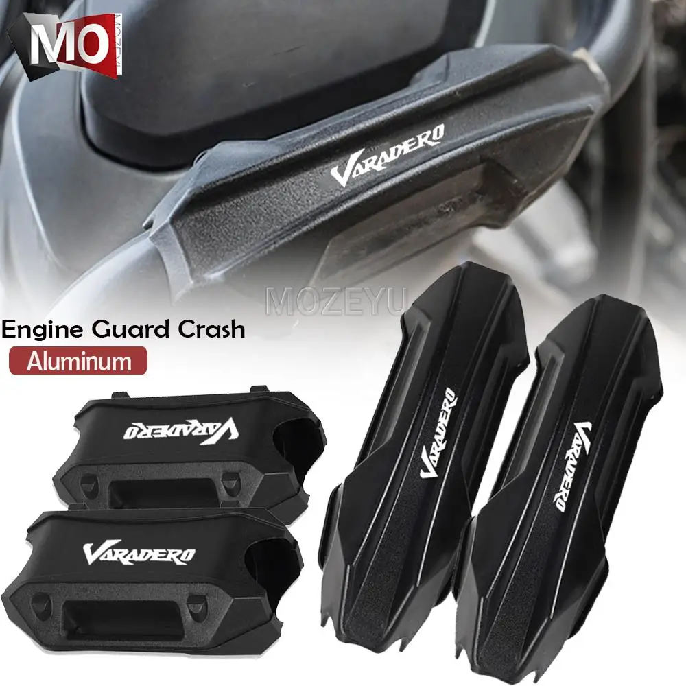 25mm Motorcycle Engine Guard Crash Bar Bumper Protector Decorative Block For Honda varadero XL1000 XL 1000 varadero 1000 125