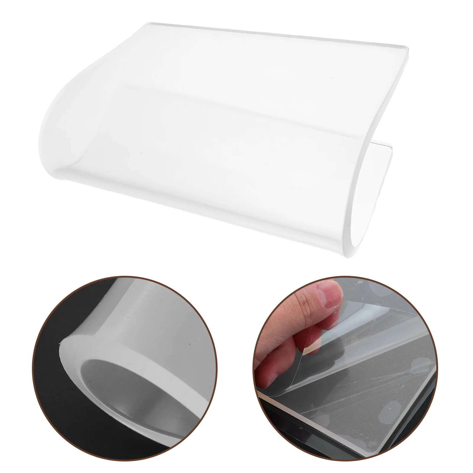 Placa de impresión de Gel reutilizable, tablero de impresión transparente para artistas, entusiastas de la artesanía, proyecto de arte de colección de recortes, diseño fácil de limpiar