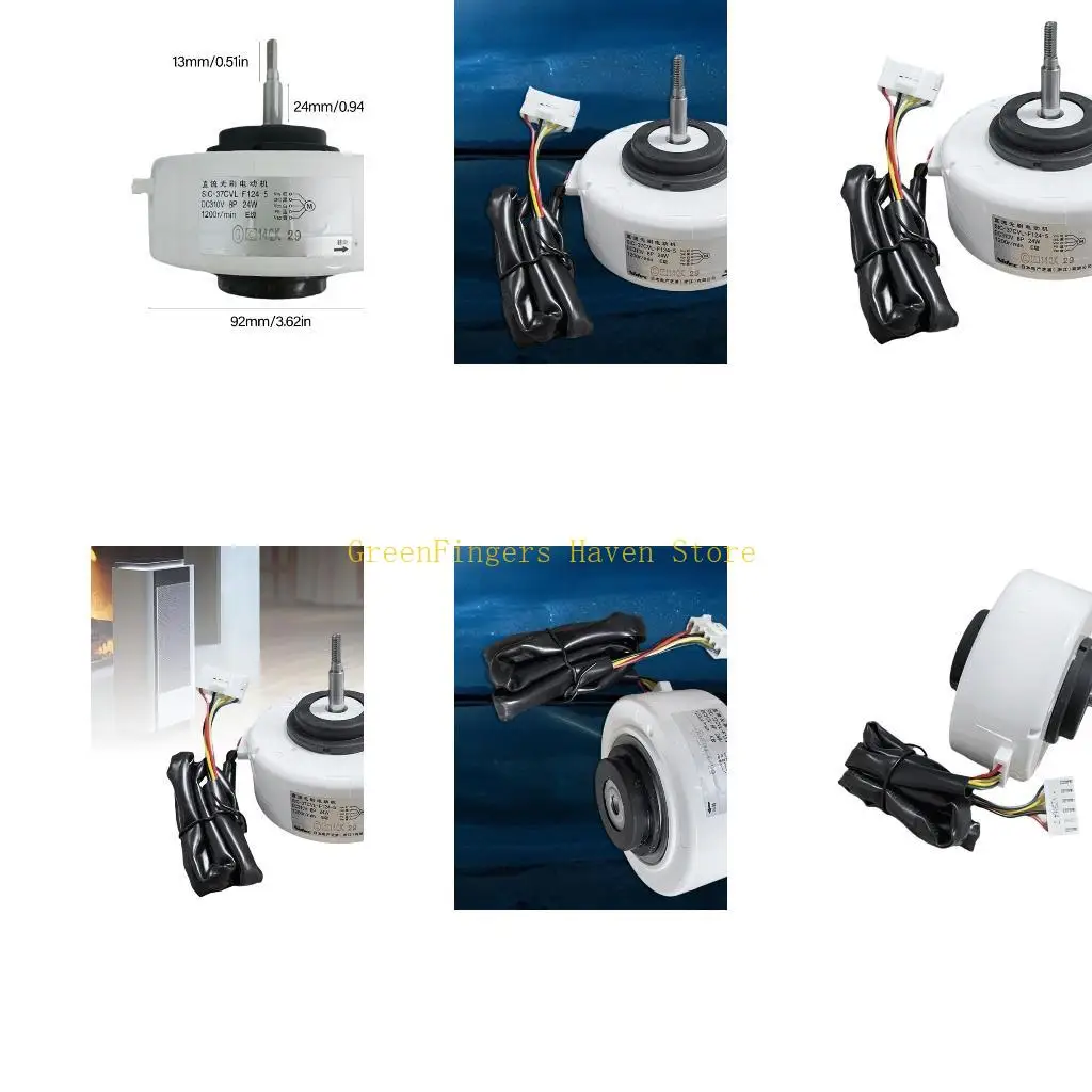 F68D Innovative DIY Brushless Wind Turbines Motor Electric Generator Brushless Motor for Devices  Air Conditioner Purifiers