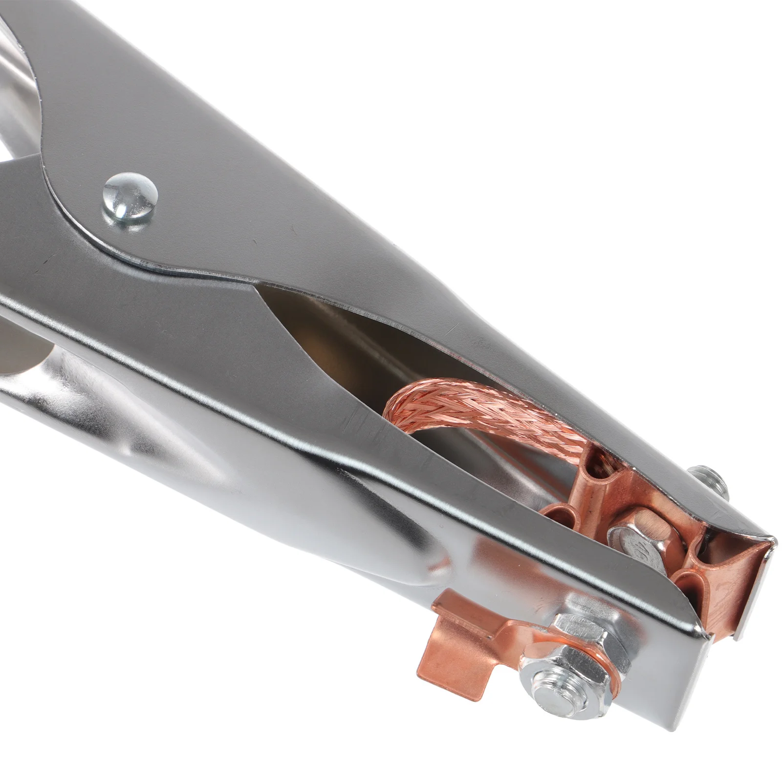 

Ground Clamp Chrome Plated Rated Current 800a Welding Ground Clip Heavy Duty Welder Clamp Reliable Protective Connection