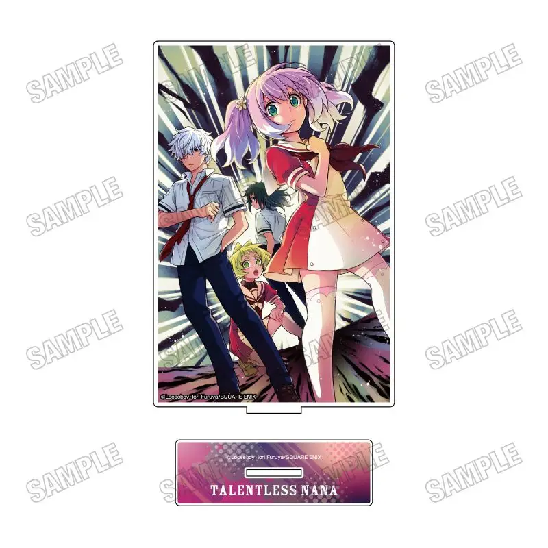 Anime Talentless Nana Nana Hiiragi Kyouya Onodera rectangle Acrylic Stand Model Plate Keychains desk decorations