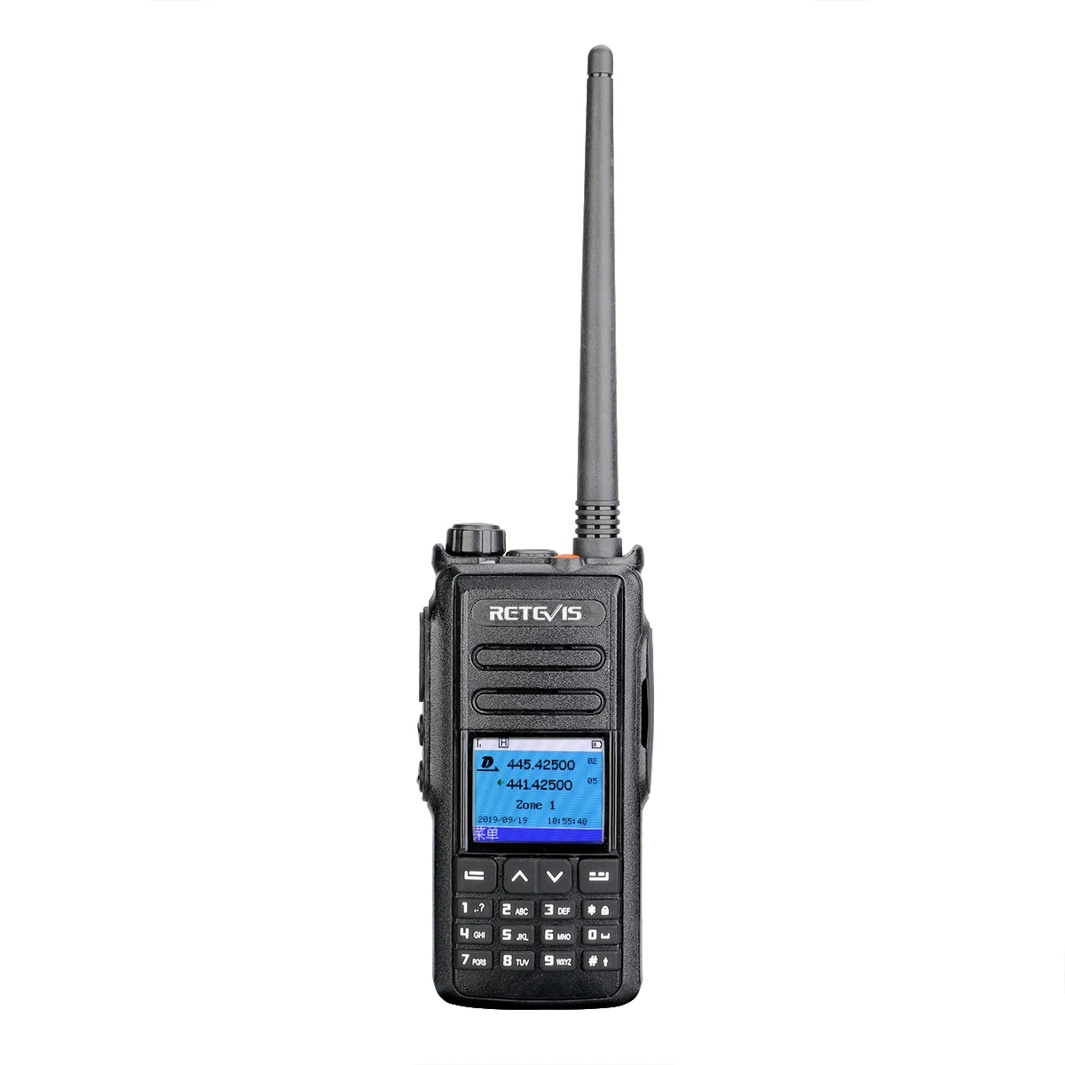 GPS Broadband Digital UHF VHF Dual Band DMR Two Way Radio Retevis RT72