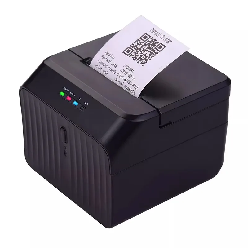Desktop thermal printer USB Bluetooth interface 58mm thermal receipt order wireless end point Pos printer