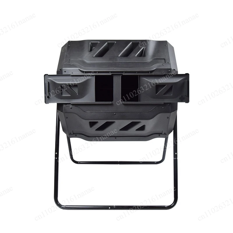 160L compost roller bucket, rotating and flipping compost bucket