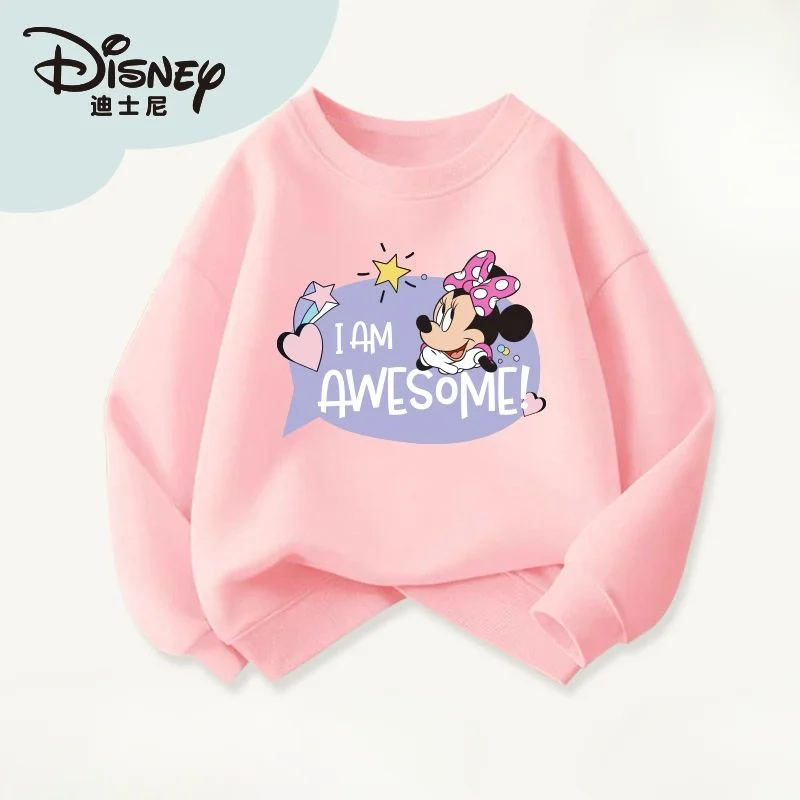 Autumn Baby Girls Clothes Minnie Sweater Top Kid Boy Cartoon Pullover Sweatshirts Children Long Sleeve T-Shirts