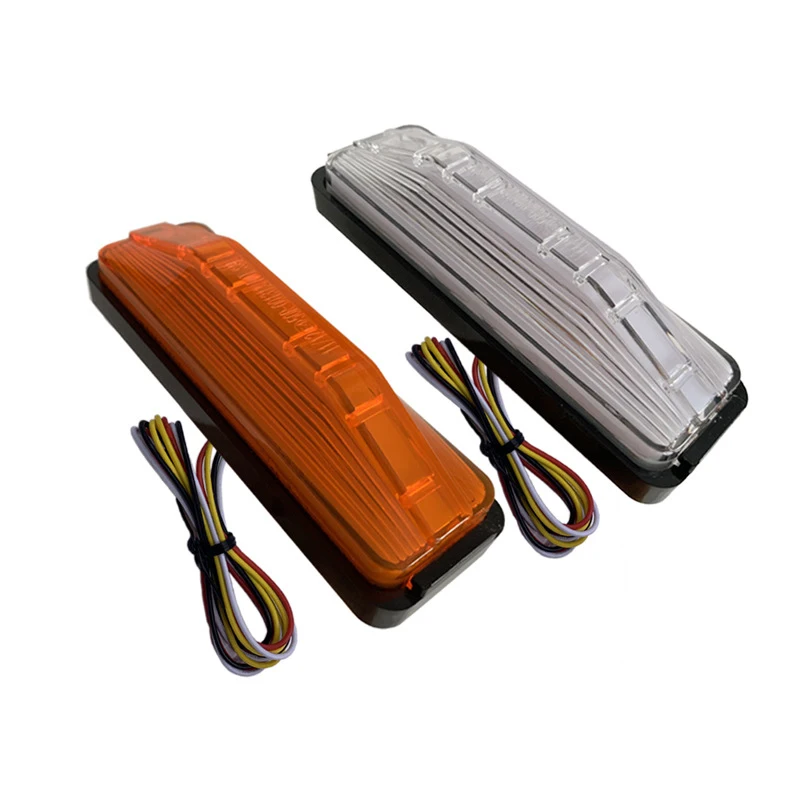 

High-brightness LED vehicle signal light RV emergency lighting accessory dynamic scanning flow turn signal