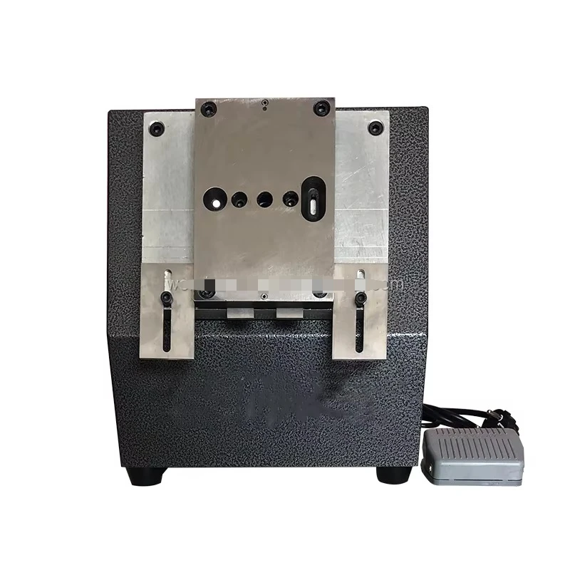308-5 Desktop Heavy-duty Electric Driven Double-die 5mm  Paper ID Card Single Hole Punching Machines