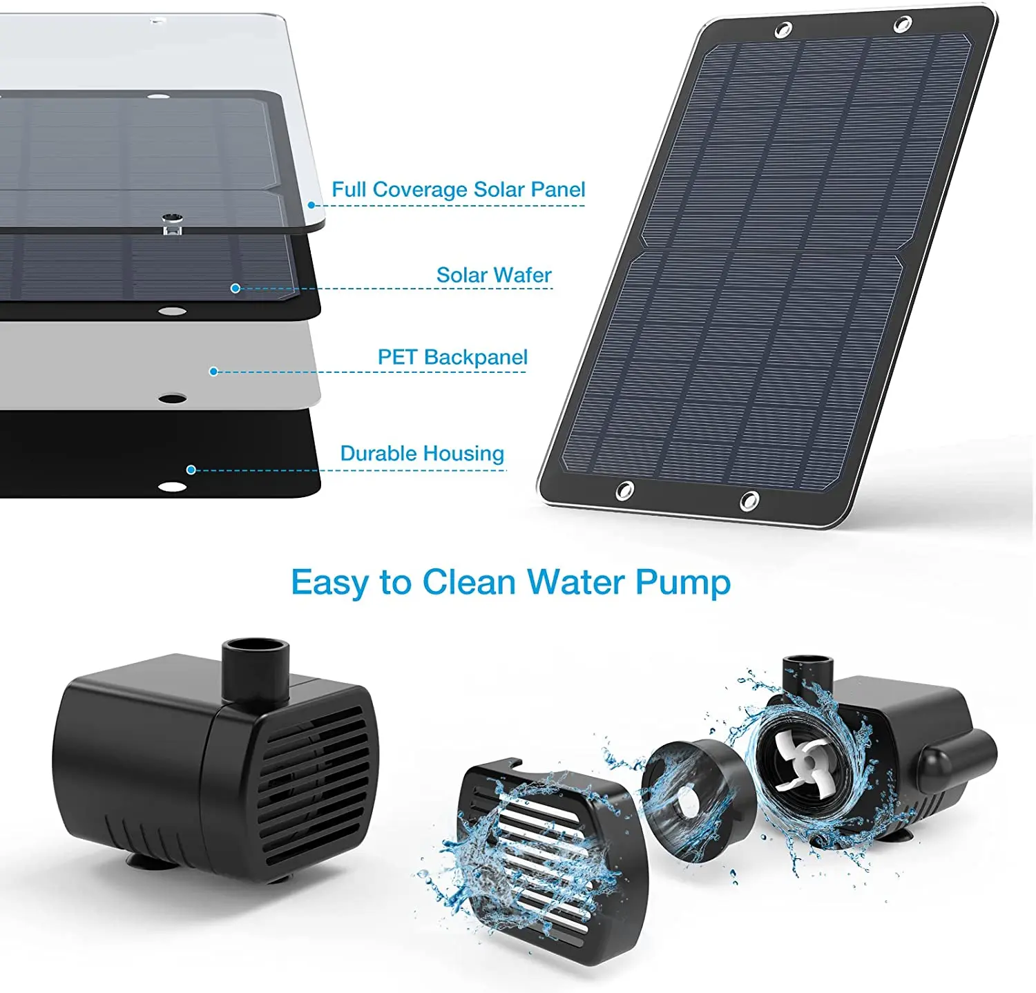 DIY 9W fontanna solarna do dekoracji ogrodu z dyszami fajka wodna do oczko wodne zasilany energią słoneczną fontanna zewnętrzna do stawów