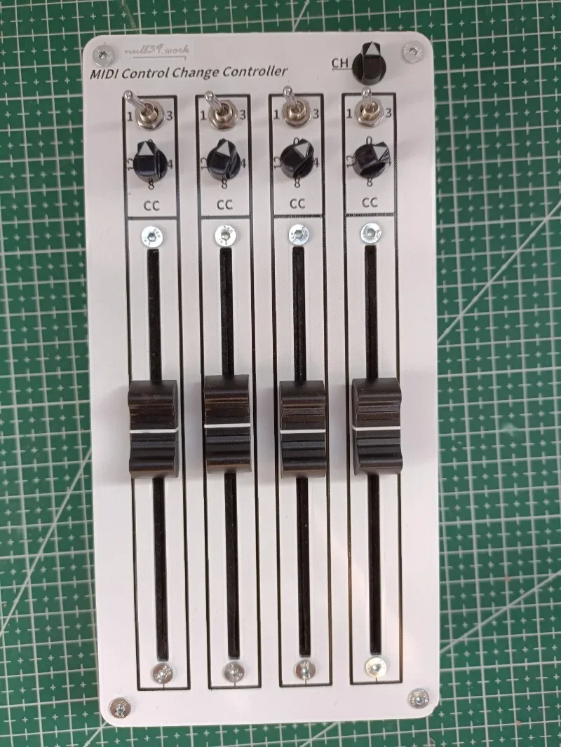 4 Push Computer Music Fader USB MIDI CC DAW Software Host Volume Control Equipment