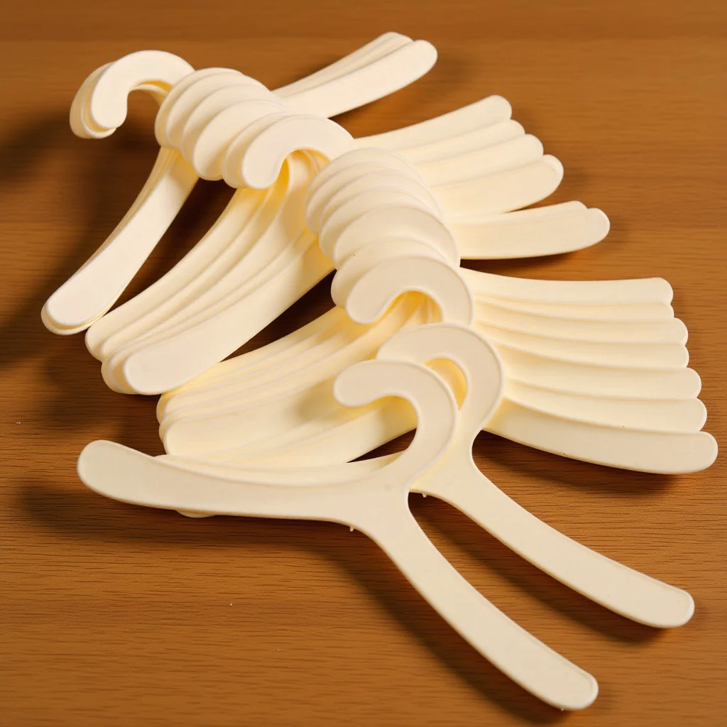 

20Pcs Dog Clothes Hanger Portable Easy Carry Rack for Pet Apparel Neat Storage Pet Clothes Hanger Dog Clothing Hanging Rack