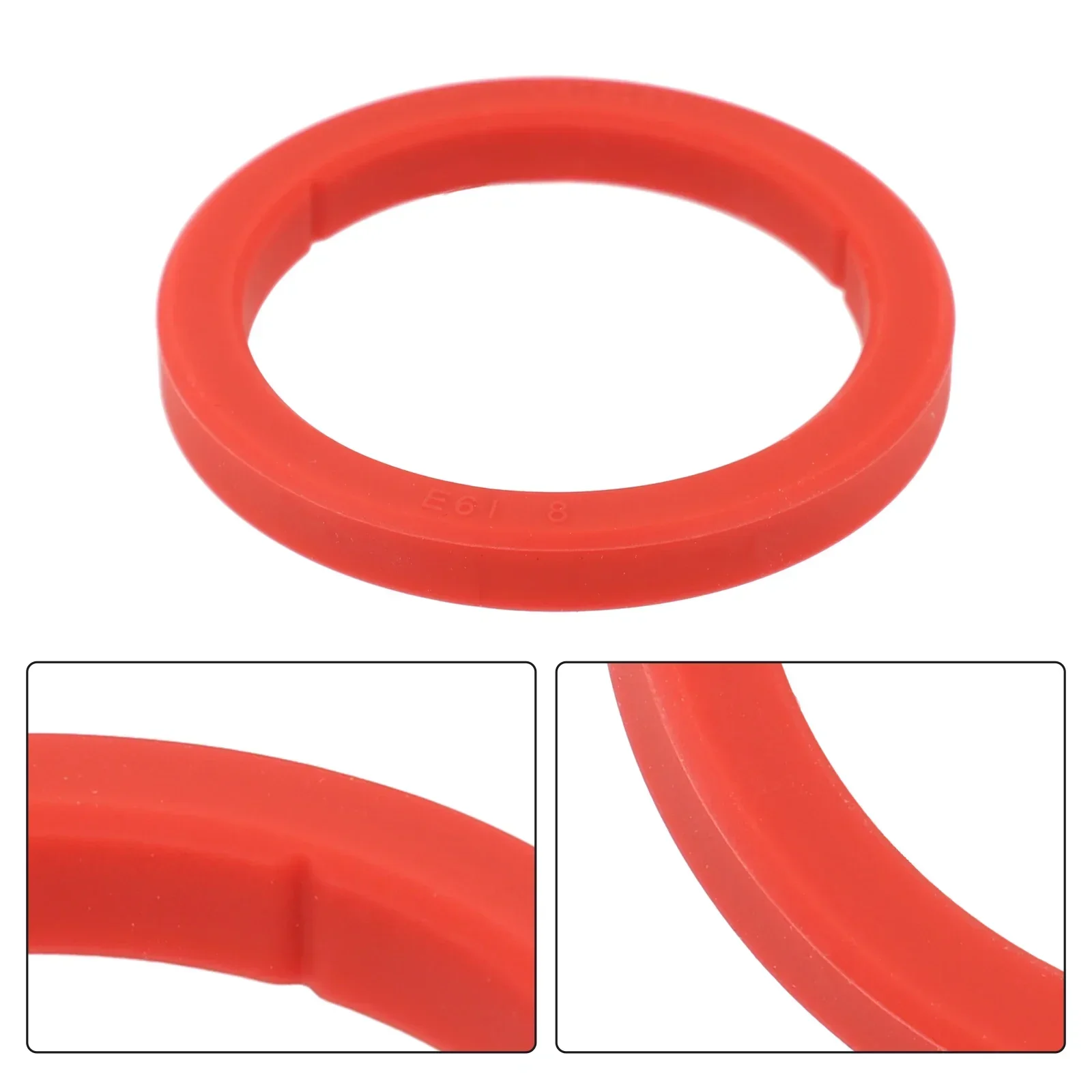 ForCafelat E61 Silicone Group Head Gasket Seal Espresso Coffee Machine O-Ring Gasket Coffeeware Leak-Proof Seal 8mm