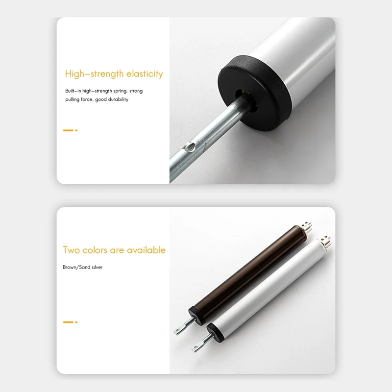 

Simple Door Closer Silent Pneumatic Hydraulic Buffer Automatic Household Door Closing Artifact Furniture Hardware-AT35