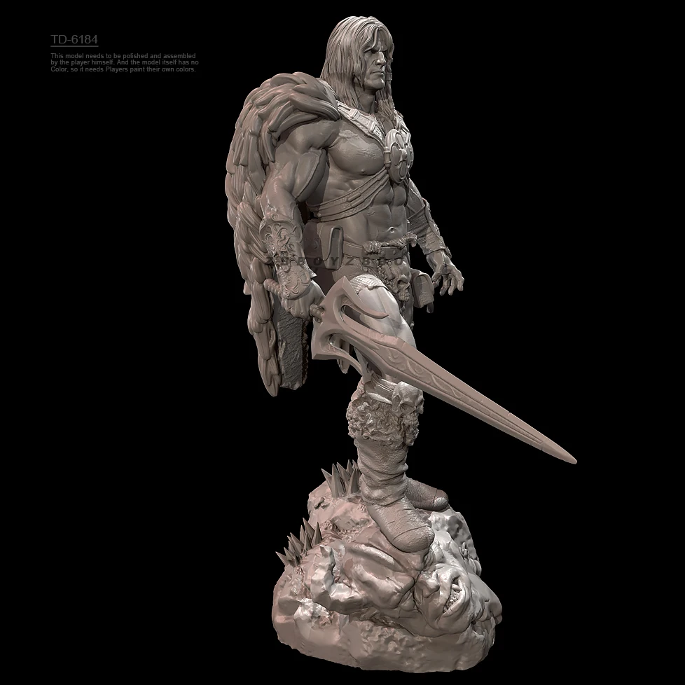 38mm 50mm 75mm 90mm Resin model colorless and self-assembled TD-6184/3D