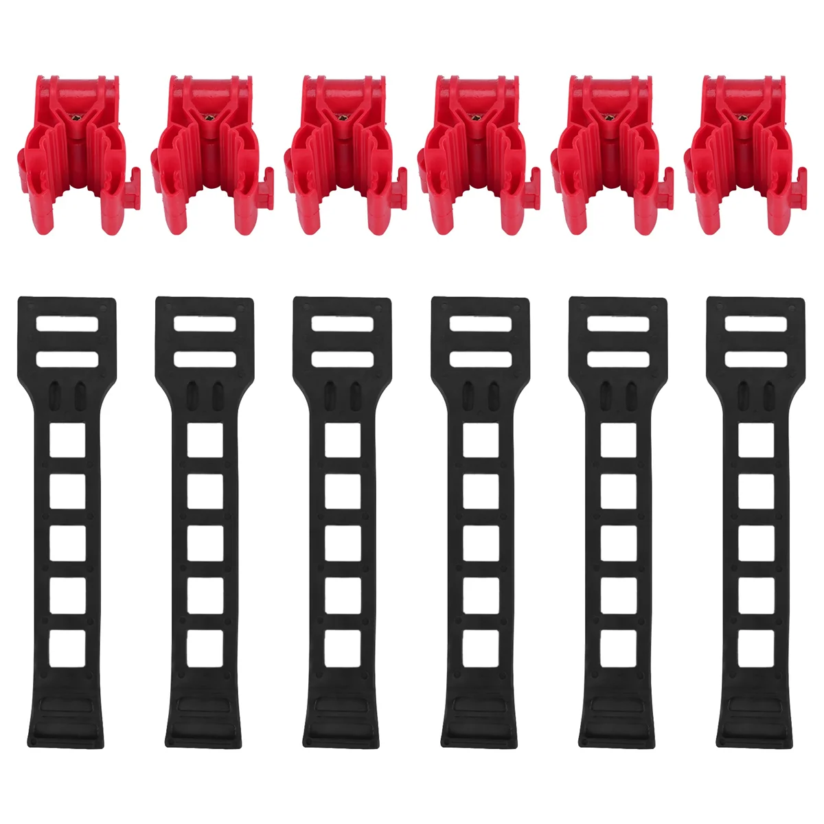 MDAQZ 6Pcs/Set Car Bicycle Stand SUV Vehicle Trunk Mount Bike Rack Hitch Stand Storage Carrier Spare Hooks with Racks,Model B