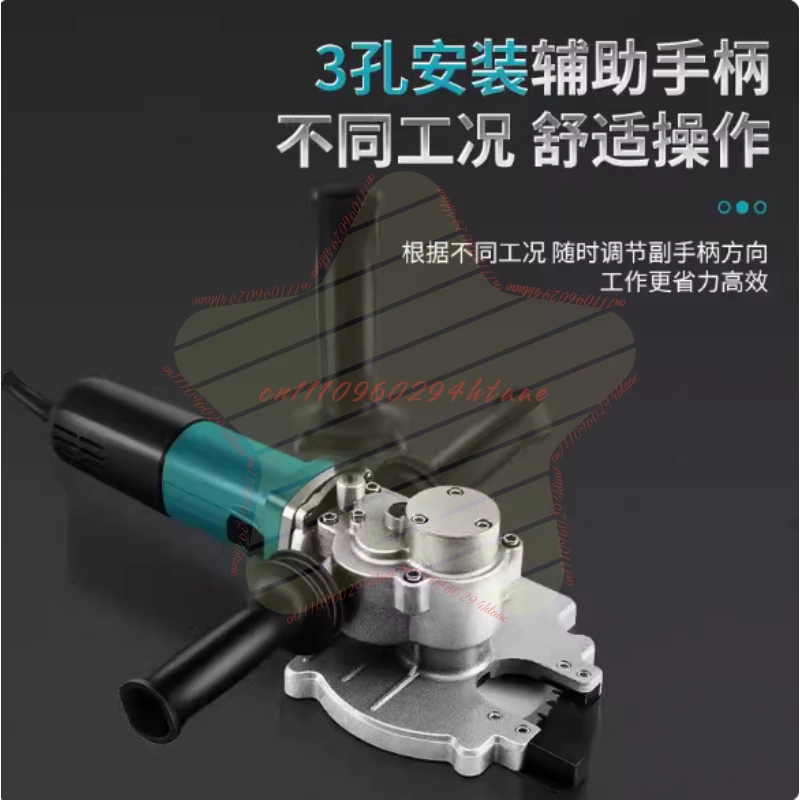 Handheld Steel Bar Cold Cutting Machine 220V Small Portable Steel Bar Steel Pipe Cutting Machine Rebar Cutting Machine