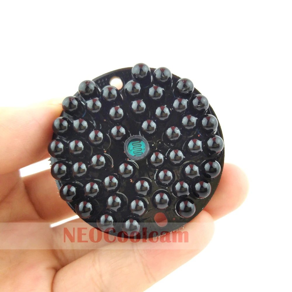 Infrared LED Board 940nm 48pcs IR LEDs Invisible at night No exposure Light Board For CCTV Infrared Fill Light Accessories