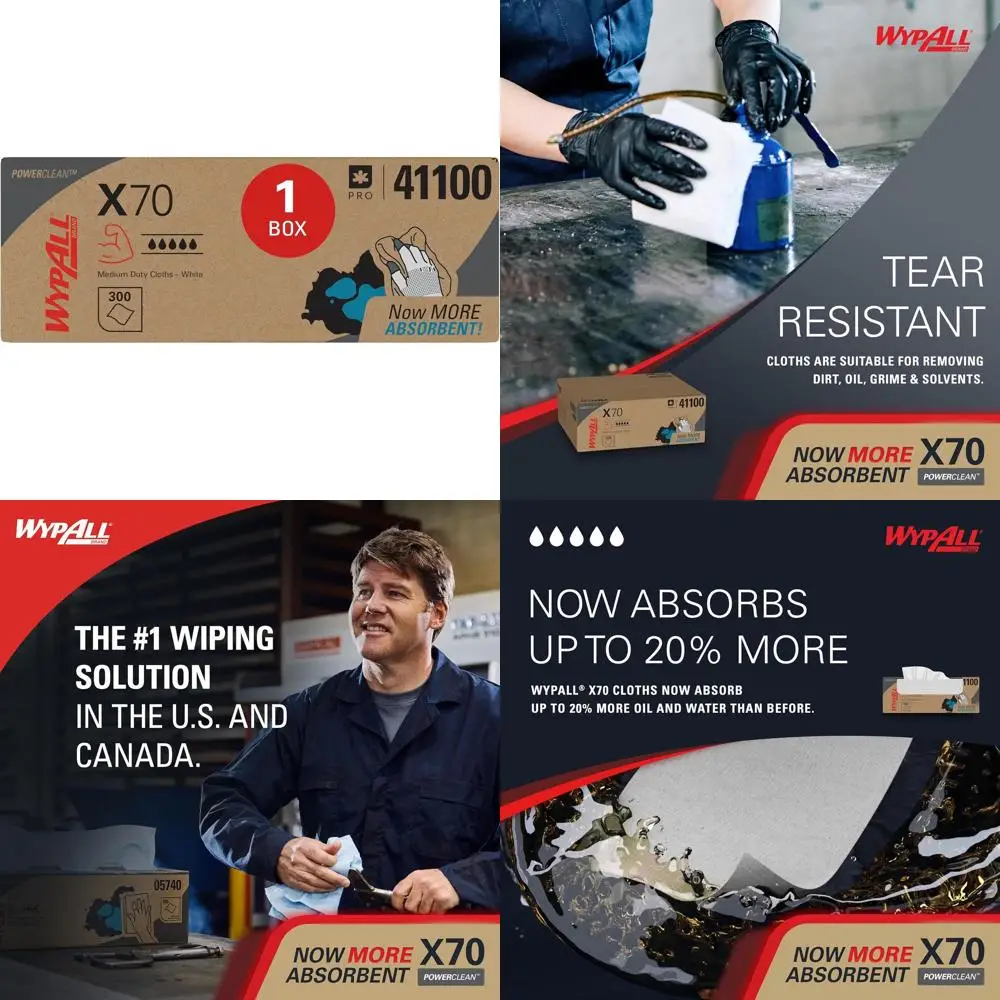 

Многоразовые салфетки для длительного использования, большой блок, долговечные, белые, 300 листов в упаковке