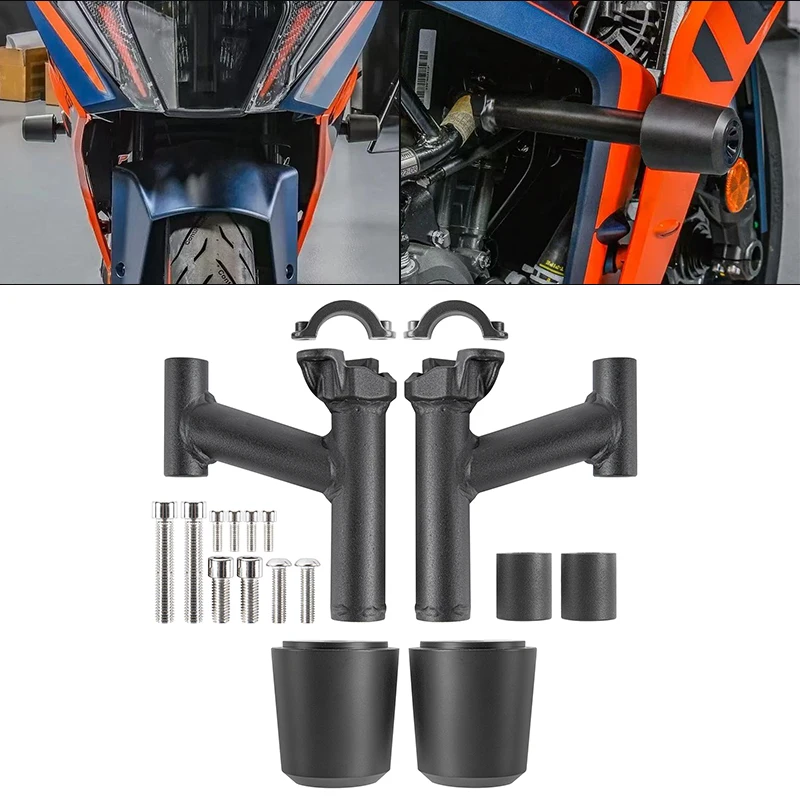 

Frame Slider Fairing Guard For RC390 RC 390 2022 2023 2024 Motorcycle Falling Protection Crash Pad Protector Accessories