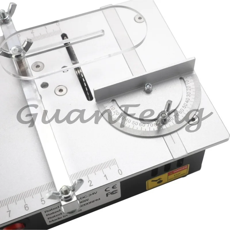 96W small household woodworking table saw DIY cutting machine