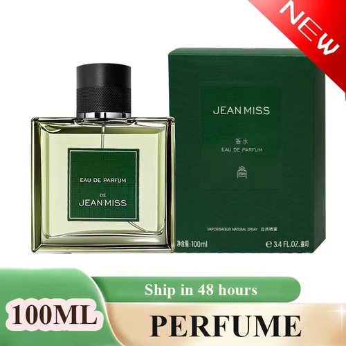 Perfume clásico para hombre, 100ml, Perfume Woody, fragancia duradera, feromonas, Colonia, Eau De Parfum fresco, pulverizador corporal con fecha De lujo