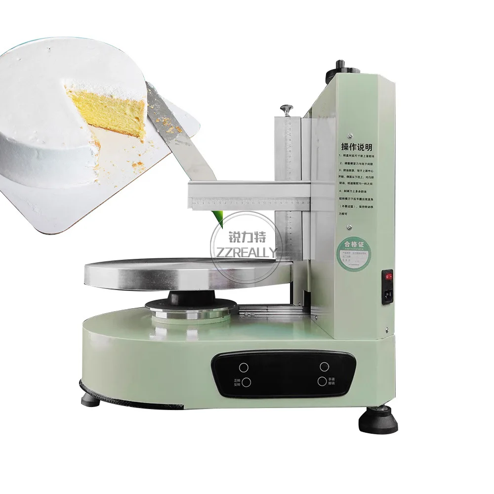 Birthday Cake Cream Daubing Machine Wedding Cake Decorating Machine Crepes Layer Cake Smearing Coating Machine