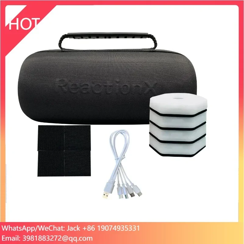 ReactionX Rlt Agile Reaction Light Induction Basketball Football Badminton Tennis Boxing Training Equipment 4 lights+app