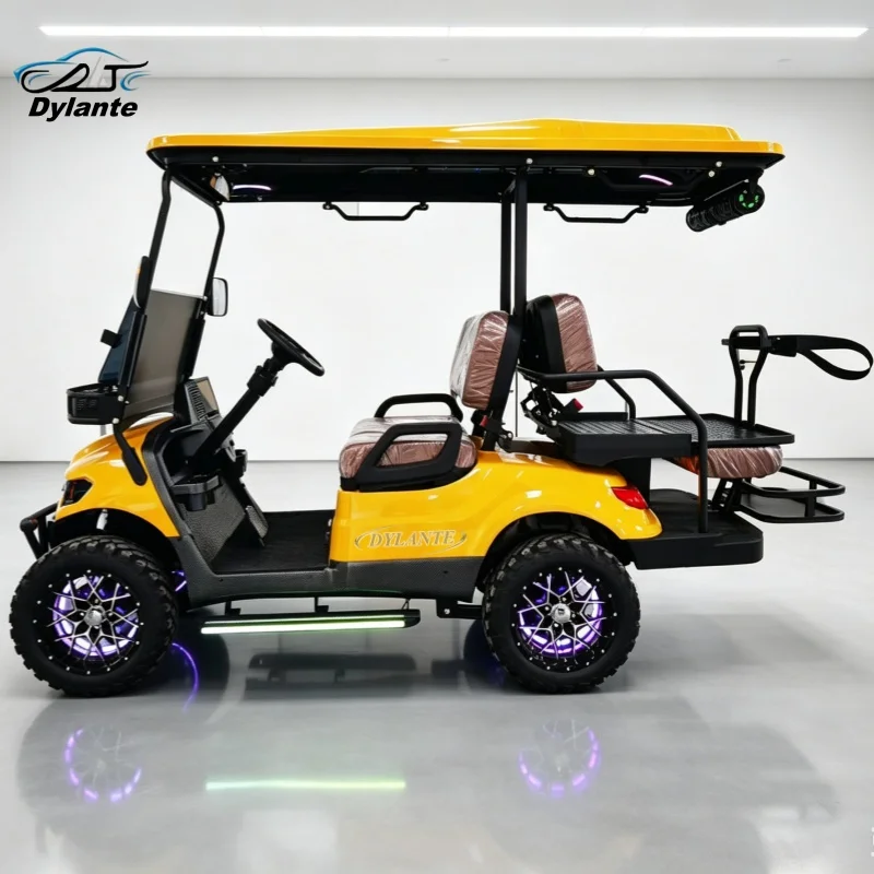 Brand New Fastest 5kw 60v 120ah Adult Wide Tire Hunting Buggy Best Solar Powered Electric Golf Cart For Sale In Usa Australia
