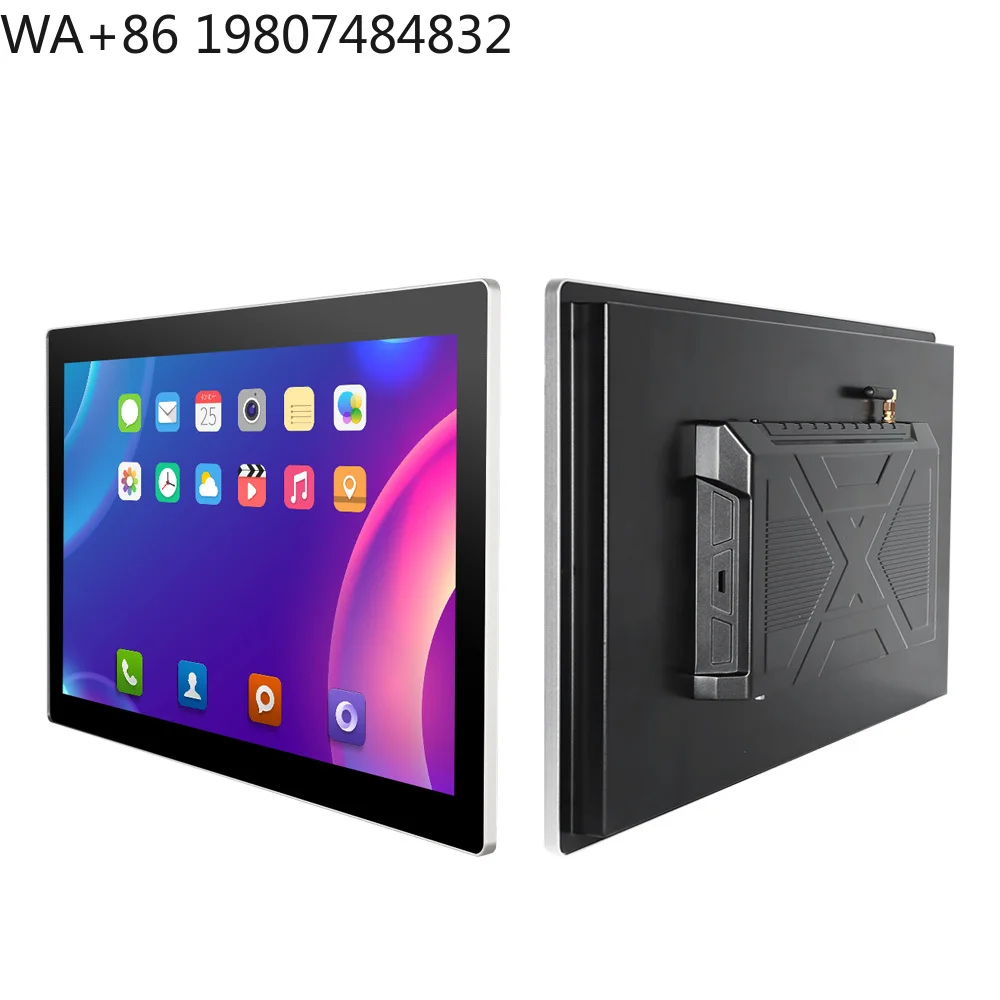 15/17/22 Inch Aluminum Alloy POE 10-Point Touch Screen Kiosk Industrial Android Smart Home  Panel