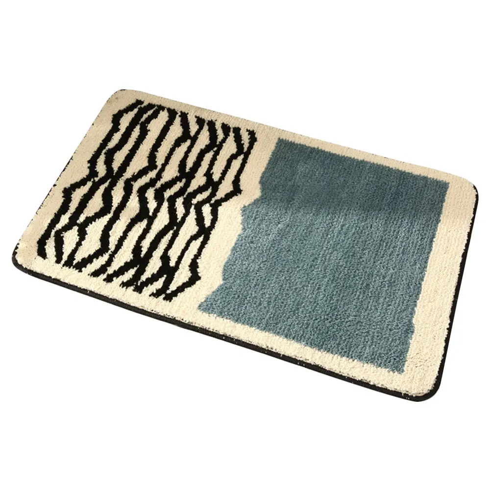 

Non-Slip Bathroom Floor Mat Simple Design Water Absorption Shower Rug Decorative Home Pad Anti-Skid Floor Mats Bathroom
