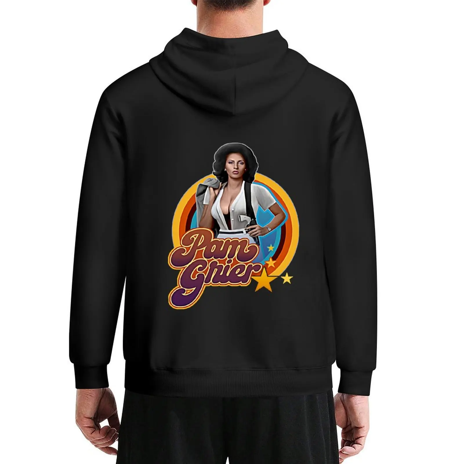 

Pam Grier 70s Hoodie graphic t shirts men autumn clothes autumn jacket men mens clothing hoodie oversize